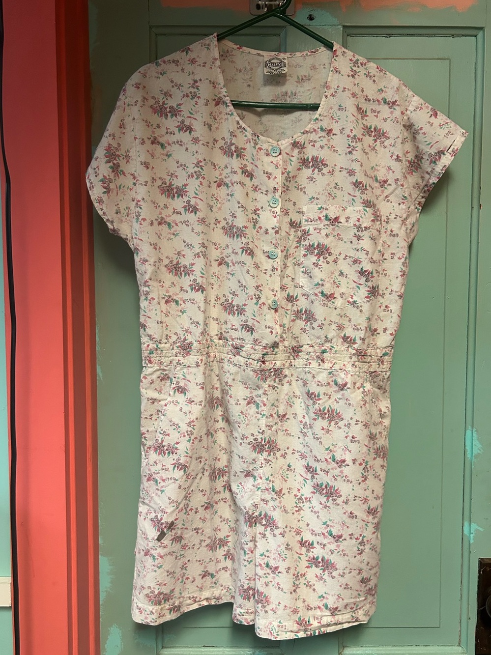 Vintage cotton romper
